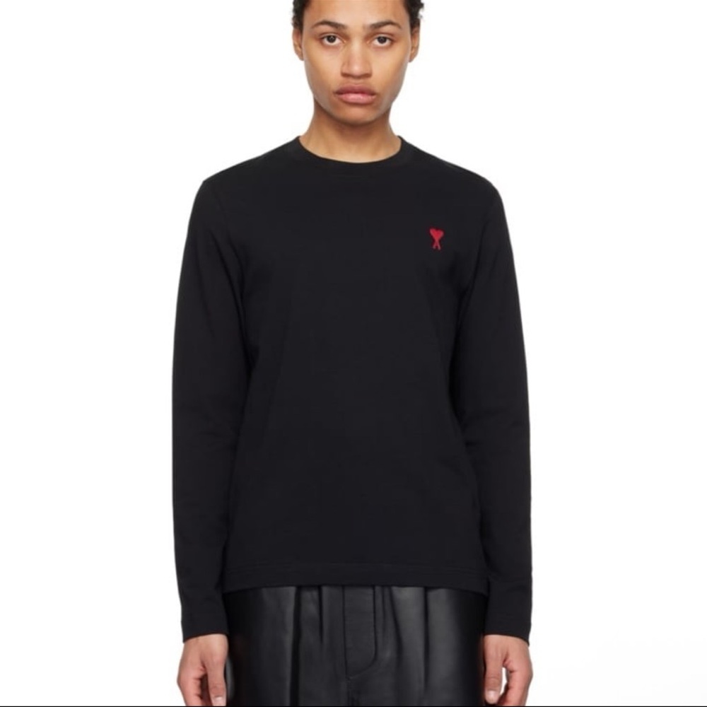 AMI PARIS  Long Sleeve Shirt! Nwt and barcode!